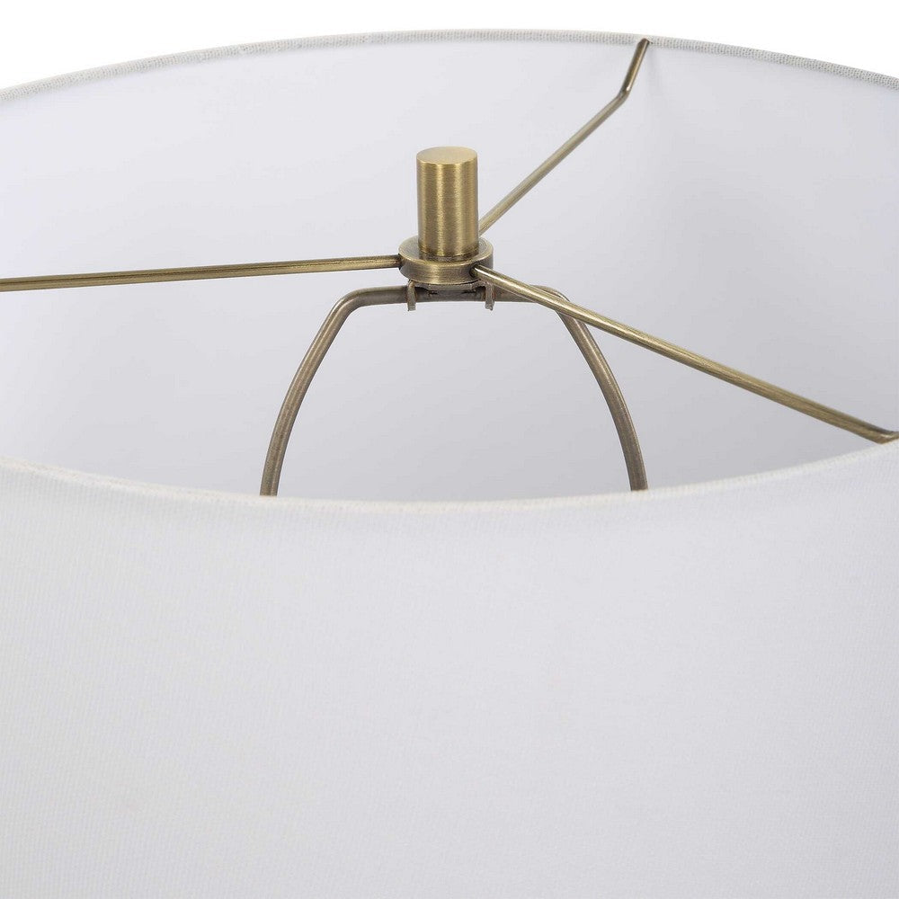 Uttermost Brielle Polished Black Table Lamp UT-30286