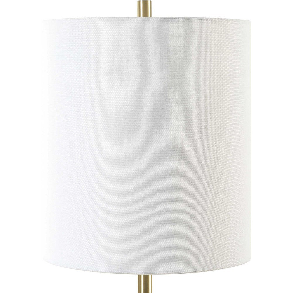 Uttermost Enigma Teal Blue Glass Buffet Lamp UT-30291-1