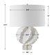 Uttermost Saylor White Table Lamp UT-30292