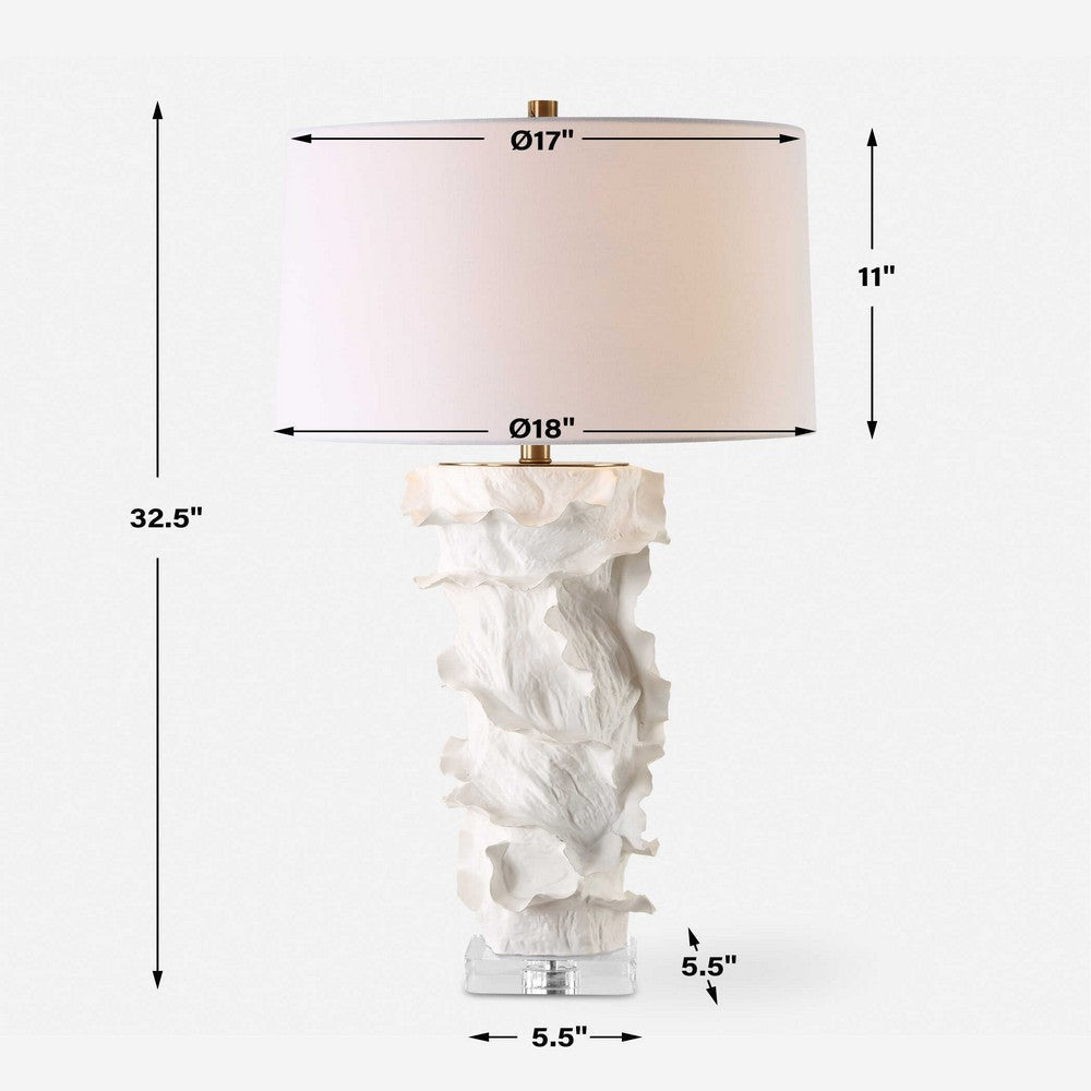 Uttermost Wisp White Table Lamp UT-30295-1