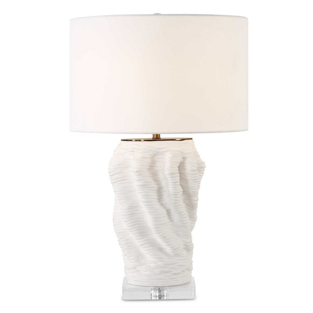Uttermost Stratified White Table Lamp UT-30296-1