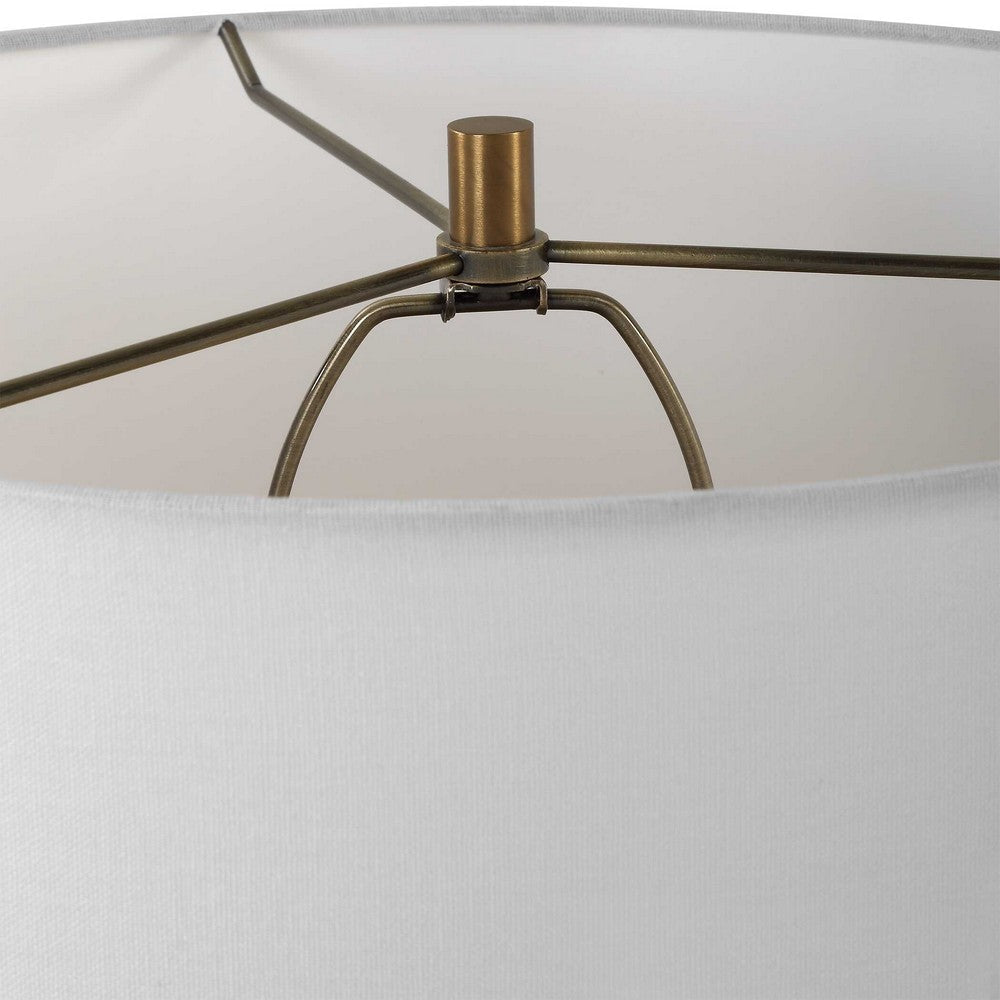 Uttermost Stratified White Table Lamp UT-30296-1