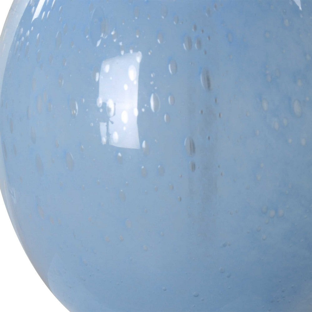 Uttermost Clear Sky Blue Glass Table Lamp UT-30297-1