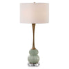 Uttermost Sanctuary Green Gray Table Lamp