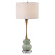 Uttermost Sanctuary Green Gray Table Lamp
