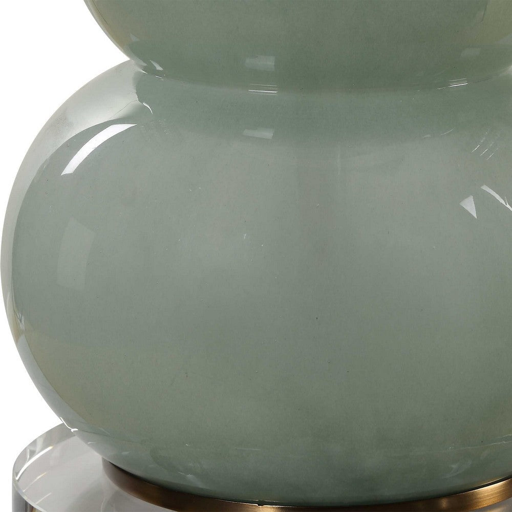 Uttermost Sanctuary Green Gray Table Lamp UT-30298-1