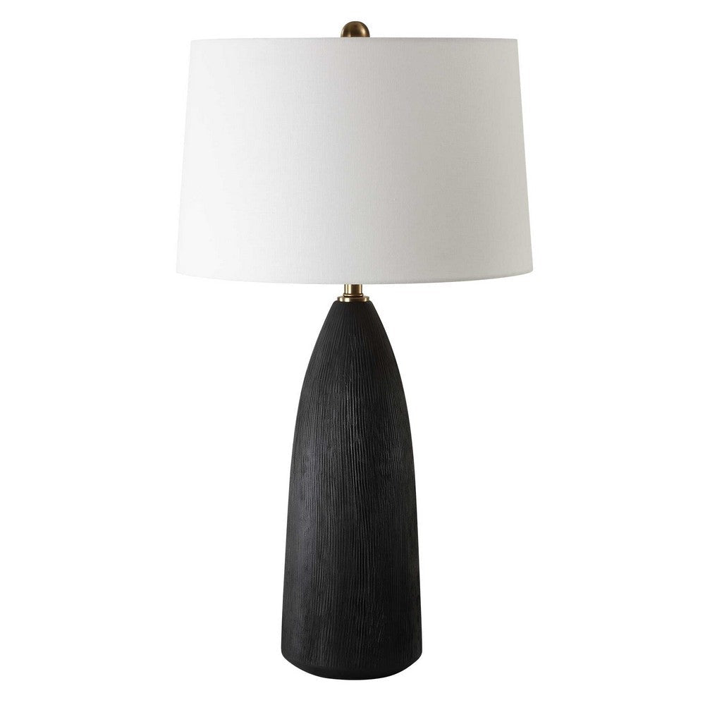 Uttermost Jett Black Table Lamp UT-30299