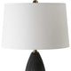 Uttermost Jett Black Table Lamp UT-30299