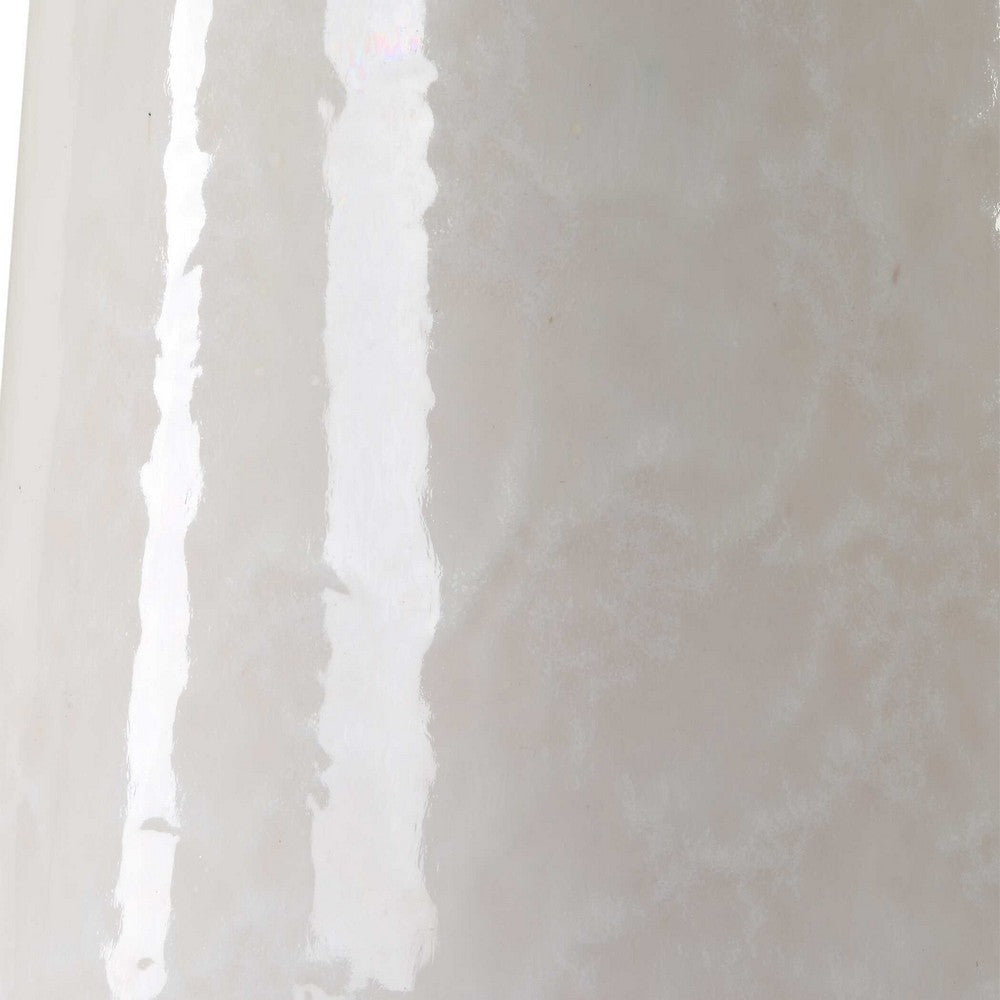 Uttermost Loire Ivory Glaze Table Lamp