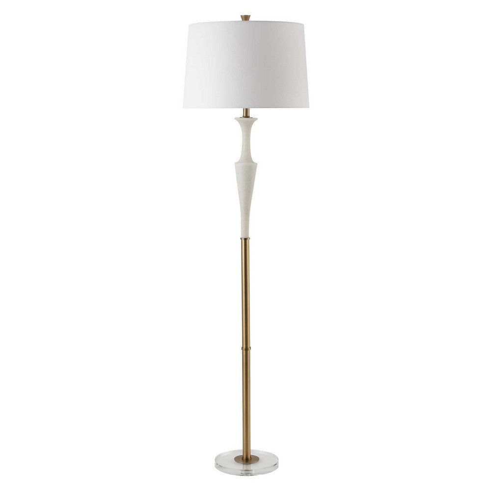 Uttermost Colette White Stone Floor Lamp UT-30344-1