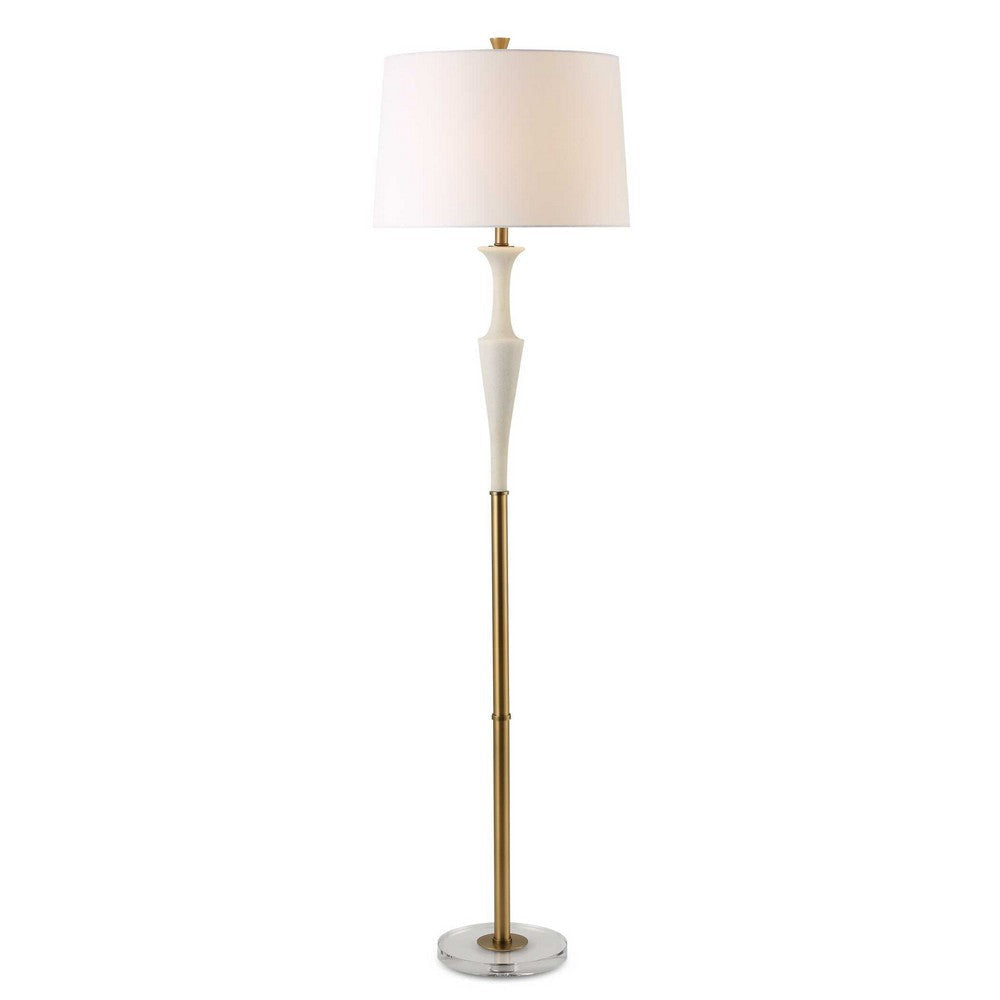 Uttermost Colette White Stone Floor Lamp UT-30344-1