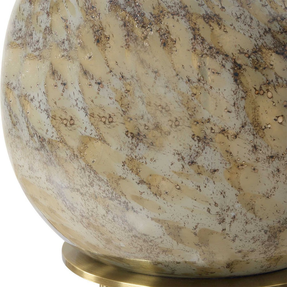 Uttermost Rhine Brown Glass Table Lamp UT-30349-1