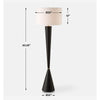 Uttermost 30351 Layla - 1 Light Floor Lamp-63.25 Inches Tall and 20 Inches Wide UT-30351
