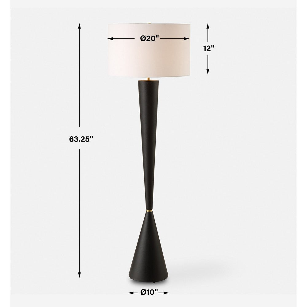 Uttermost 30351 Layla - 1 Light Floor Lamp-63.25 Inches Tall and 20 Inches Wide UT-30351