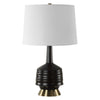 Uttermost Foster Black Glaze Table Lamp UT-30353-1