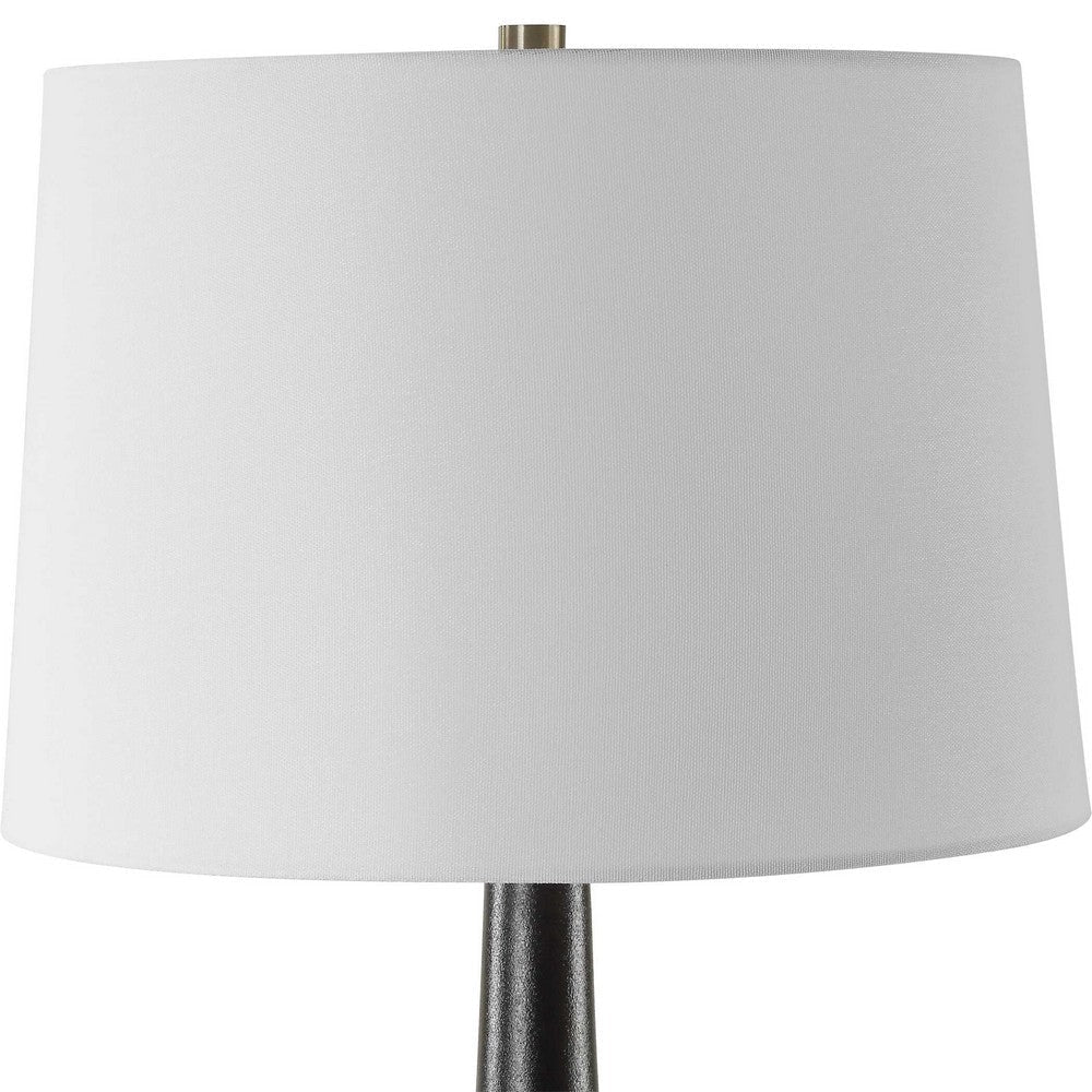Uttermost Foster Black Glaze Table Lamp UT-30353-1