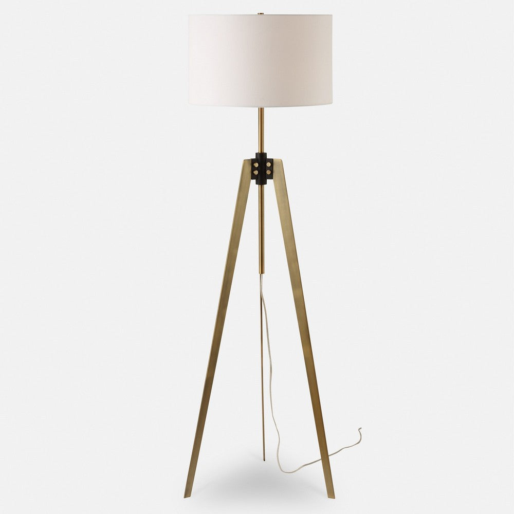 Uttermost 30357 Anchorage - 1 Light Tri-pod Floor Lamp-63.5 Inches Tall and 19 Inches Wide