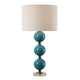 Uttermost Palawan Blue Glaze Table Lamp UT-30362-1