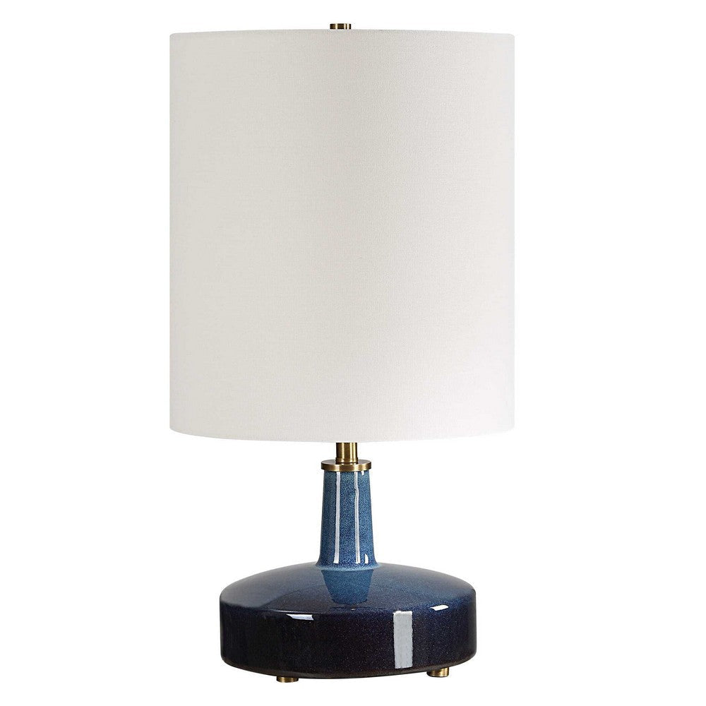 Uttermost Abyss Blue Table Lamp UT-30364-1