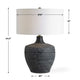 Uttermost Graphite Ribbed Table Lamp UT-30367-1