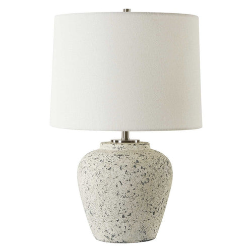 Uttermost Rupture Aged Ivory Table Lamp