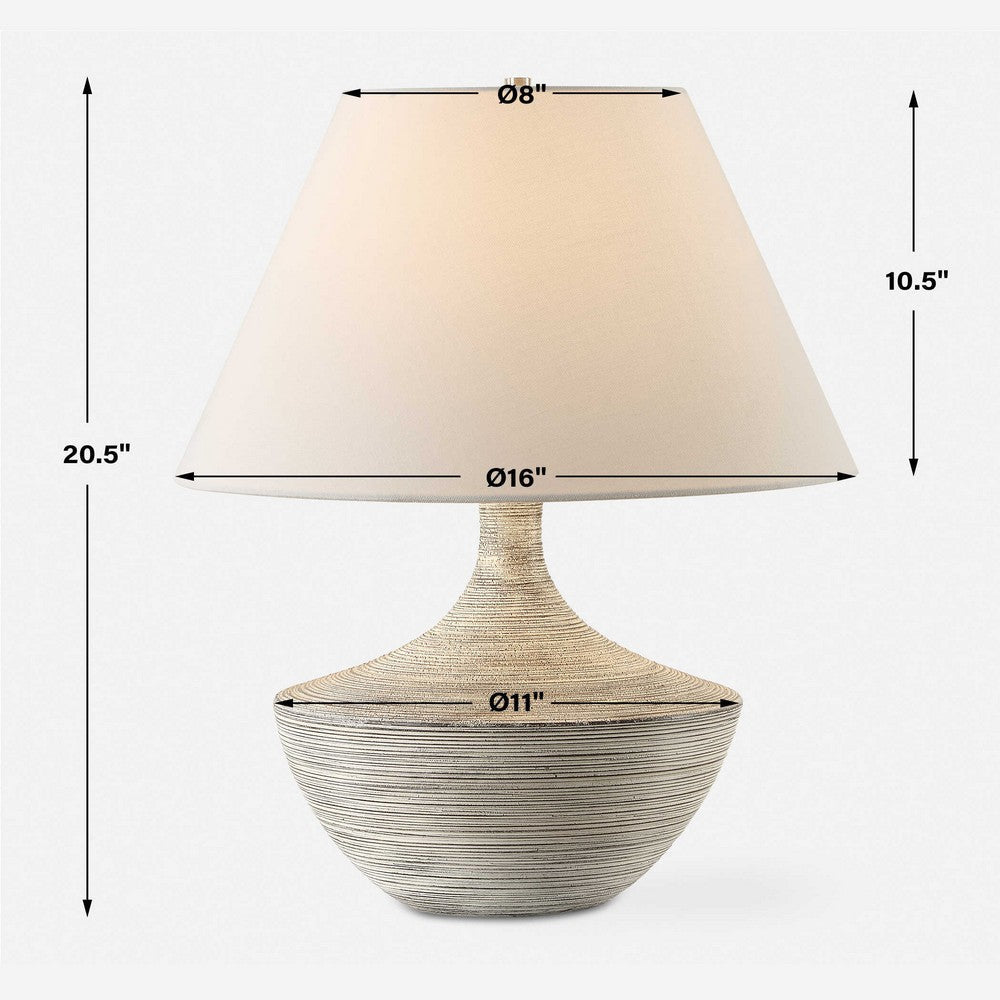 Uttermost Carafe Ceramic Table Lamp UT-30371-1