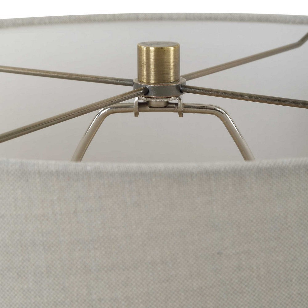 Uttermost Rimini Black Glaze Table Lamp UT-30373