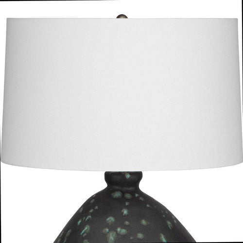 Uttermost Killarney Distressed Green Table Lamp