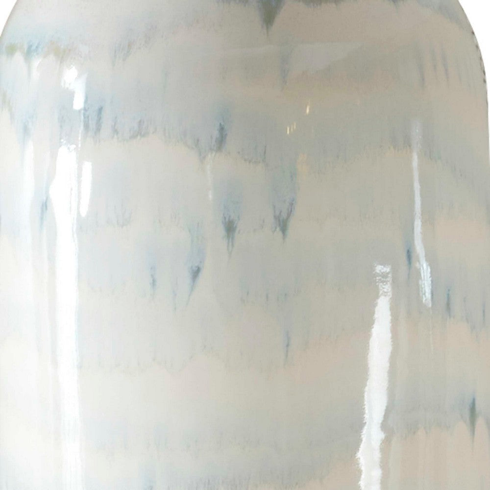 Uttermost Arden White Glaze Table Lamp UT-30379-1