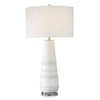 Uttermost Santino Crackled Ivory Table Lamp UT-30380-1
