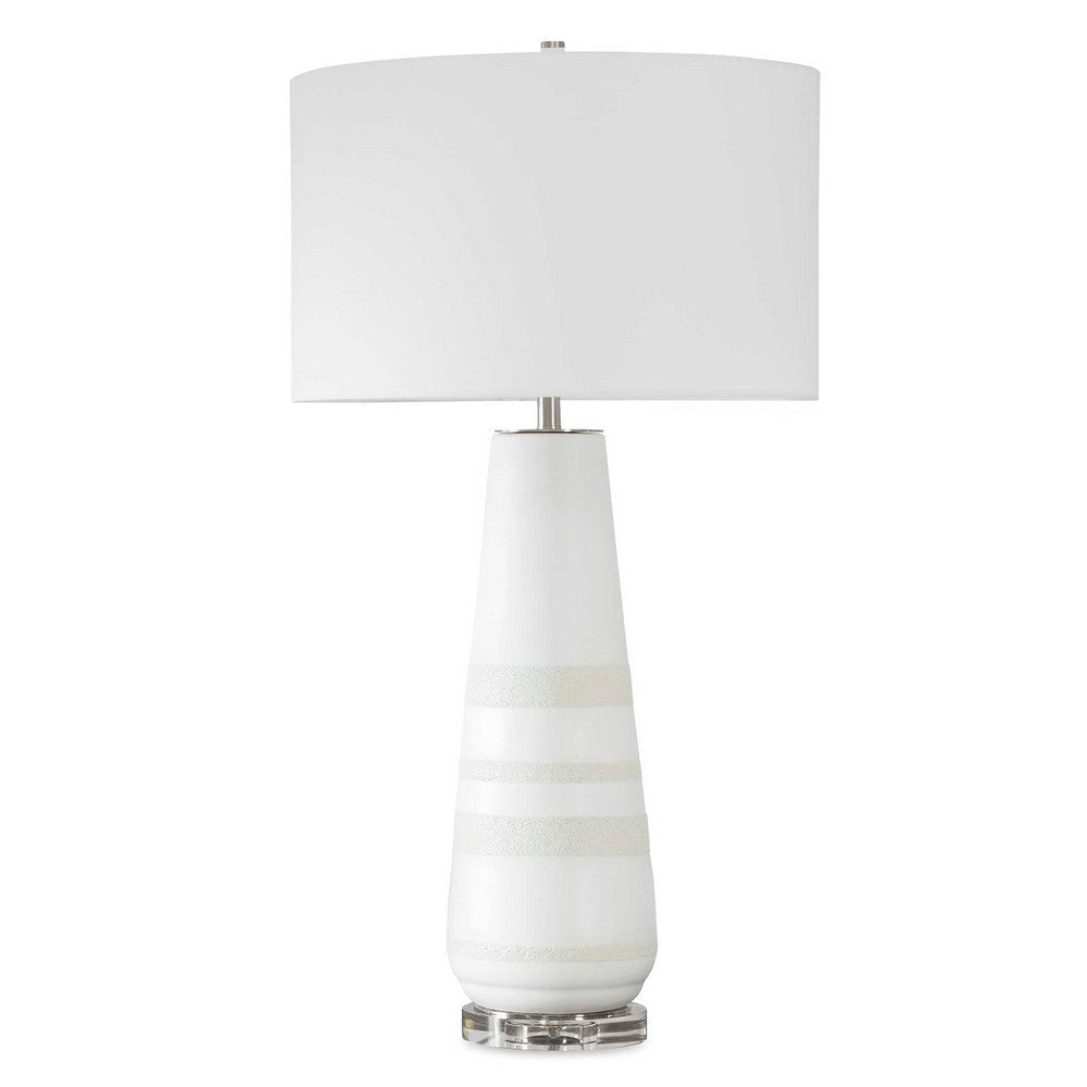 Uttermost Santino Crackled Ivory Table Lamp UT-30380-1