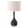 Uttermost Essex Green Glass Table Lamp UT-30395-1