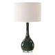 Uttermost Essex Green Glass Table Lamp UT-30395-1