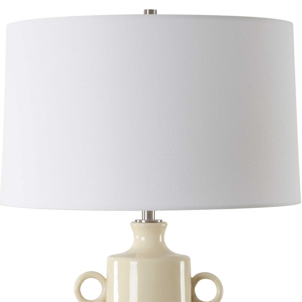 Uttermost Florero Pale Yellow Table Lamp UT-30397