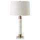 Uttermost Plinth White Marble Table Lamp UT-30401-1