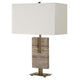 Uttermost 30402 Turning Point - 1 Light Table Lamp-26 Inches Tall and 17 Inches Wide UT-30402