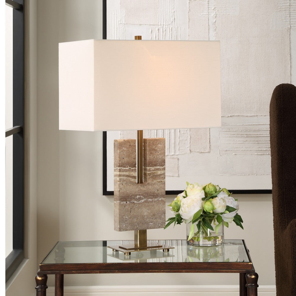 Uttermost 30402 Turning Point - 1 Light Table Lamp-26 Inches Tall and 17 Inches Wide UT-30402