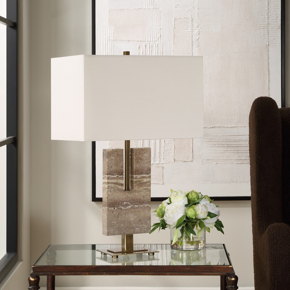 Uttermost 30402 Turning Point - 1 Light Table Lamp-26 Inches Tall and 17 Inches Wide