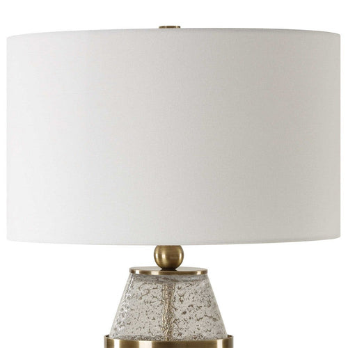 Uttermost Out Of Time Seeded Glass Table Lamp