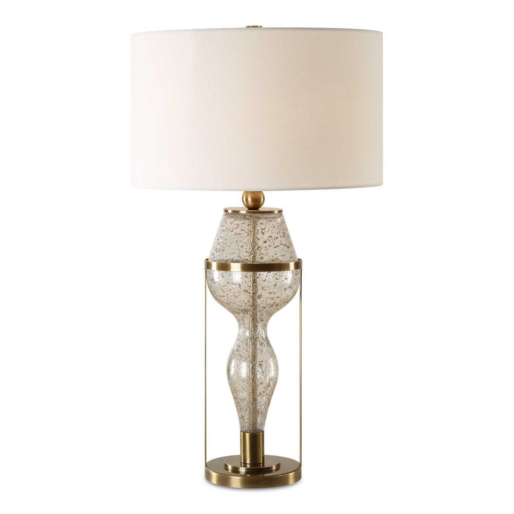 Uttermost Out Of Time Seeded Glass Table Lamp UT-30405