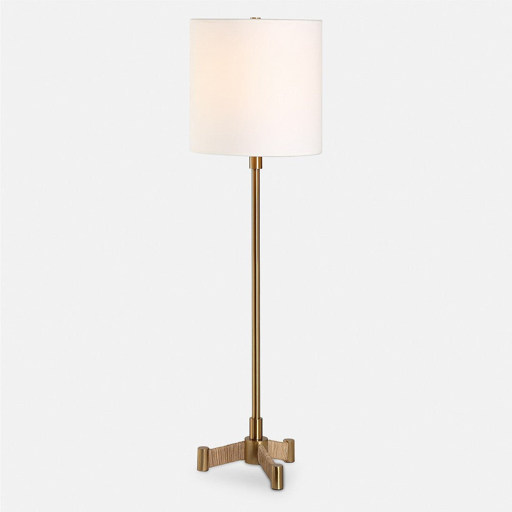 Uttermost 30406-1 Lautoka - 1 Light Buffet Lamp-36 Inches Tall and 10 Inches Wide