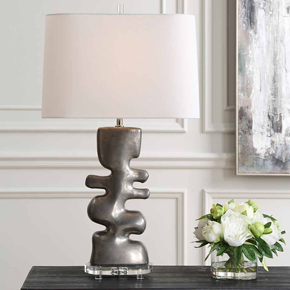 Uttermost 30408-1 Free Flowing - 1 Light Table Lamp-28.5 Inches Tall and 16 Inches Wide UT-30408-1