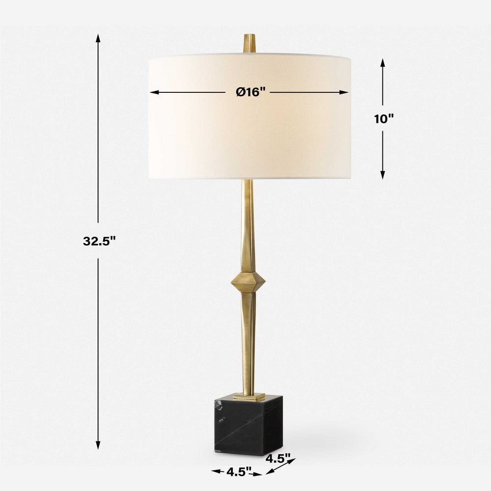 Uttermost Suranne Antique Brass Table Lamp UT-30410