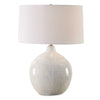 Uttermost Dribble White Glaze Table Lamp UT-30411
