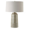 Uttermost Strata Tan Glaze Table Lamp UT-30412