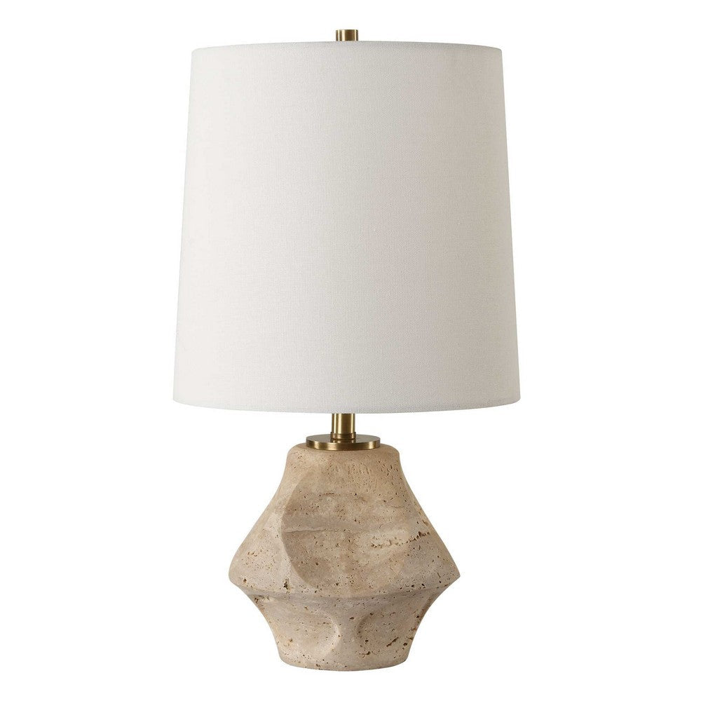 Uttermost Indent Travertine Accent Lamp UT-30414-1