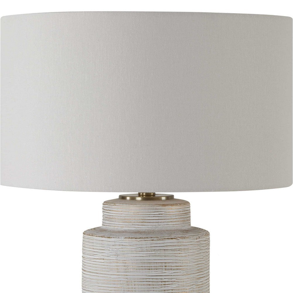 Uttermost Crimp Ribbed Table Lamp UT-30419