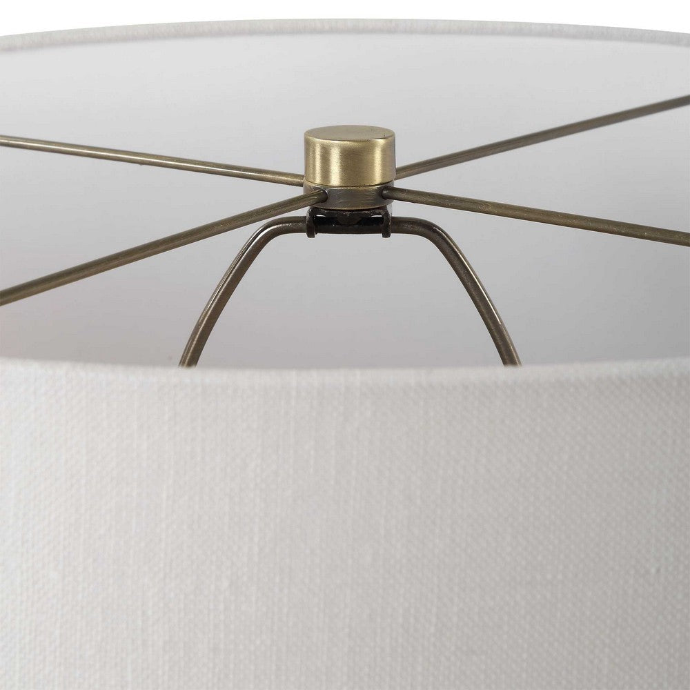 Uttermost Crimp Ribbed Table Lamp UT-30419