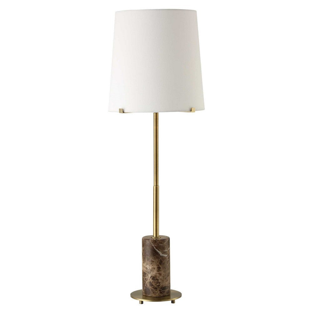 Uttermost Sepia Brown Marble Buffet Lamp UT-30422