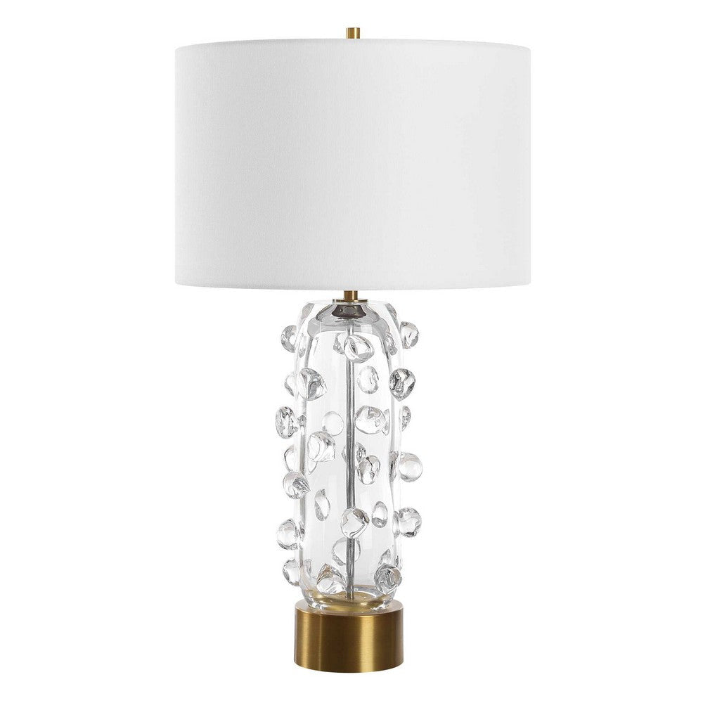 Uttermost Aura Clear Glass Table Lamp UT-30423